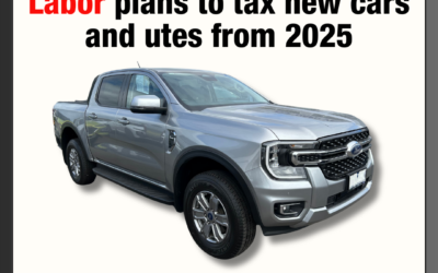 Taxing AUSSIES more – Labor’s ute and family car tax makes no sense